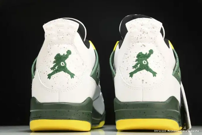 Official Maikesneakers Retro Jordan Ducks 4 257-255275 Oregon Duckman 0406